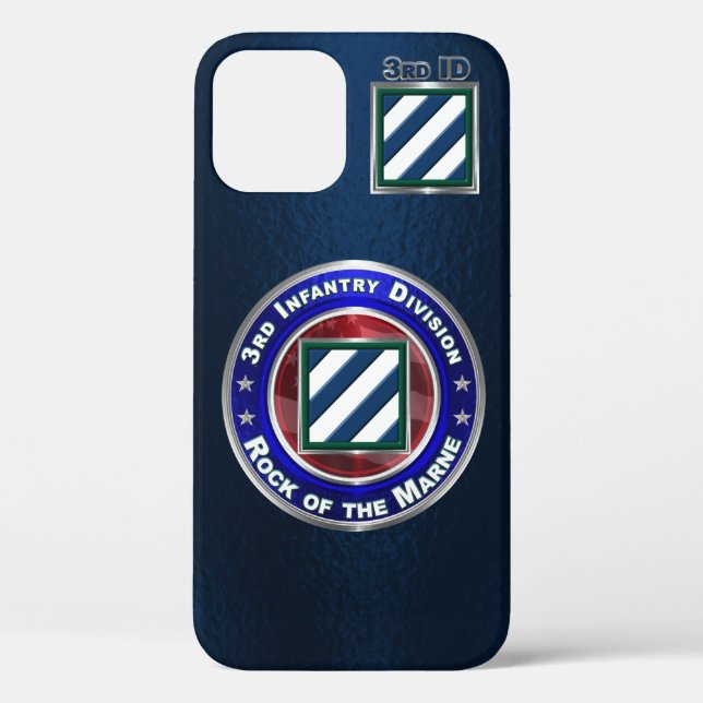 3rd Infantry Division Customized Case-Mate iPhone Case (Back)