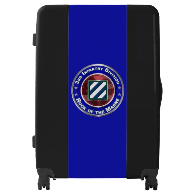 3rd Infantry Division Customized Luggage (Front)