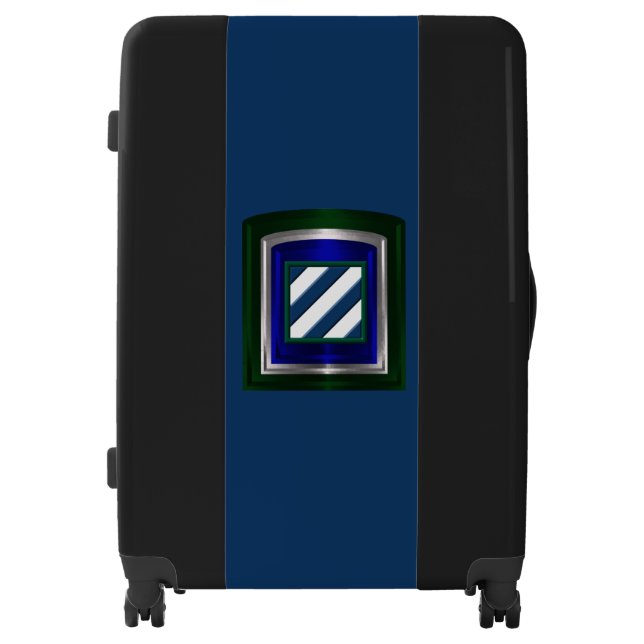 3rd Infantry Division Customized Shield Luggage (Front)