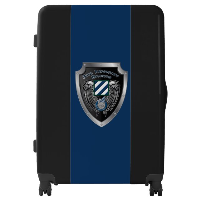 3rd Infantry Division Customized Shield Luggage (Front)
