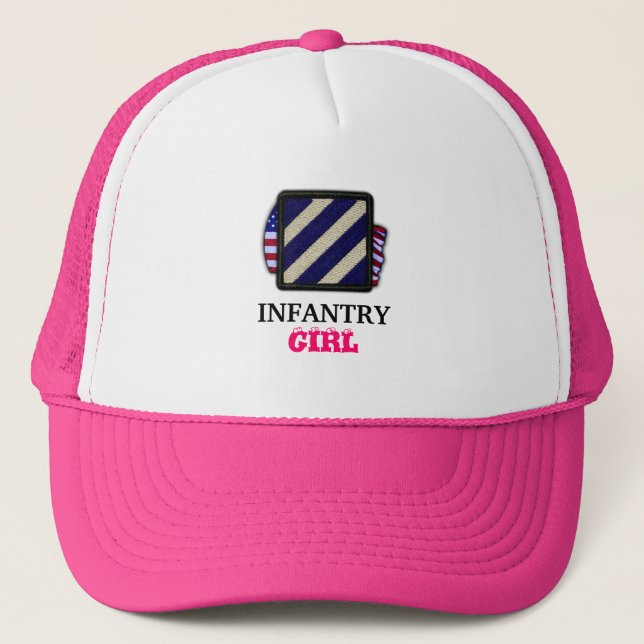 3rd infantry division desert storm iraq veterans v trucker hat (Front)