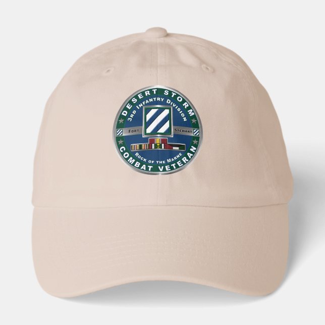 3rd Infantry Division Desert Storm Veteran Hat (Front)