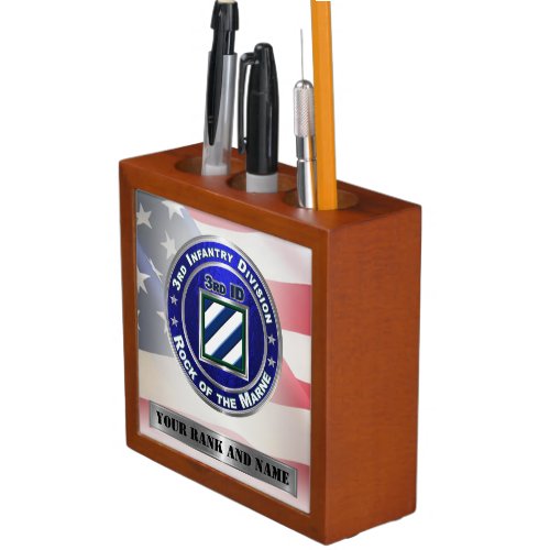 3rd Infantry Division  Desk Organizer