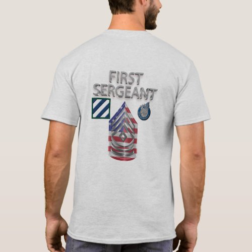 3rd Infantry Division First Sergeant T_Shirt