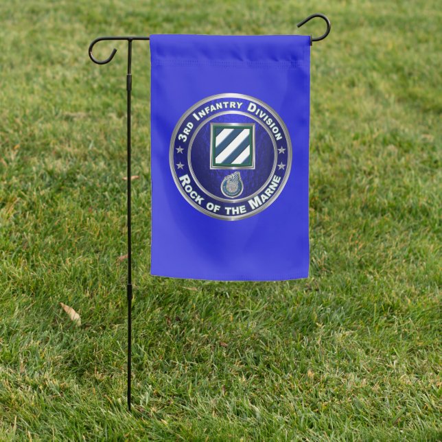 3rd Infantry Division  Garden Flag (In SItu)