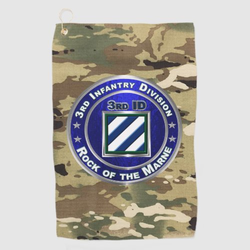 3rd Infantry Division  Golf Towel