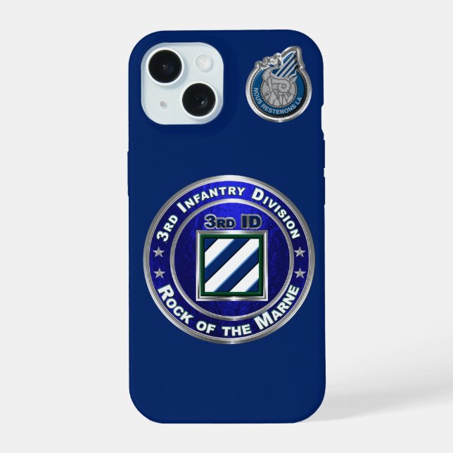 3rd Infantry Division  Iphone Case (Back)