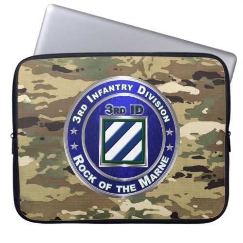 3rd Infantry Division  Laptop Sleeve