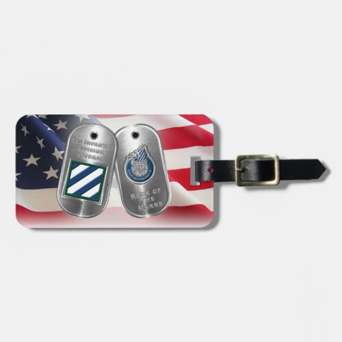 3rd Infantry Division  Luggage Tag
