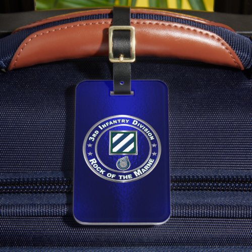 3rd Infantry Division  Luggage Tag