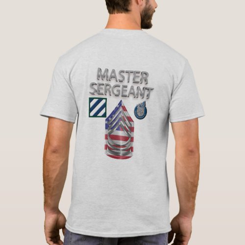 3rd Infantry Division Master Sergeant T_Shirt