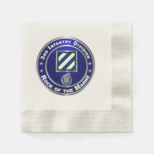 3rd Infantry Division Napkins