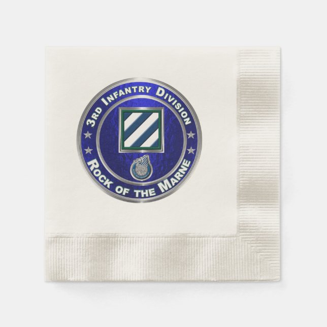 3rd Infantry Division  Napkins (Front)