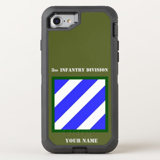3rd INFANTRY DIVISION Otterbox iPhone Case (Back)
