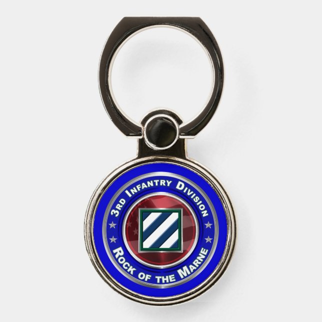 3rd Infantry Division Phone Ring Stand (Front)