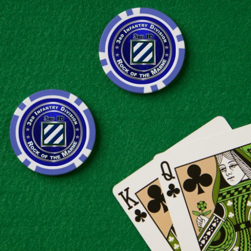 3rd Infantry Division  Poker Chips