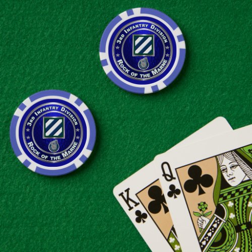 3rd Infantry Division  Poker Chips