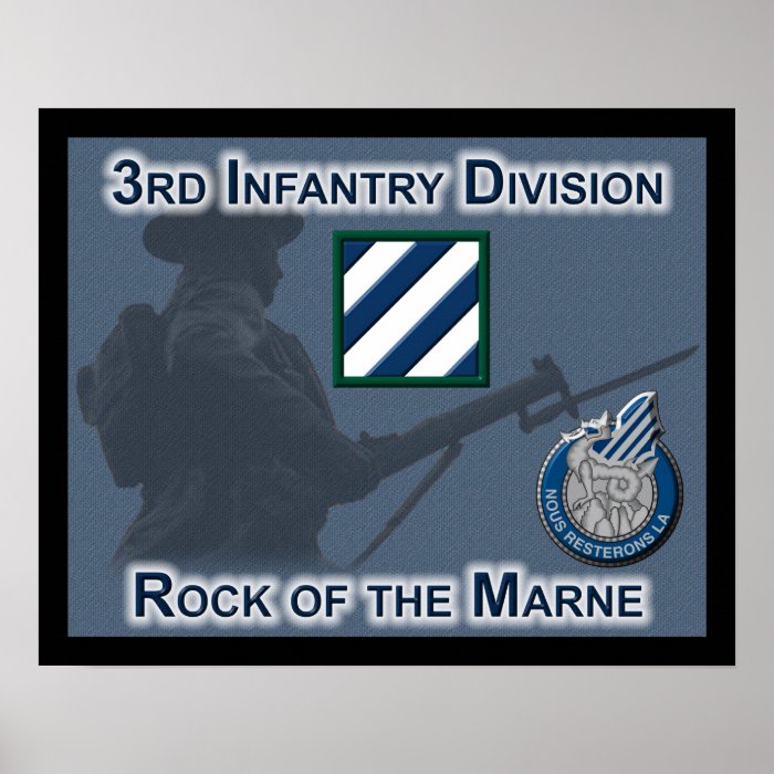 3rd Infantry Division Poster