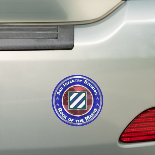 3rd Infantry Division Rock of the Marne Car Magnet