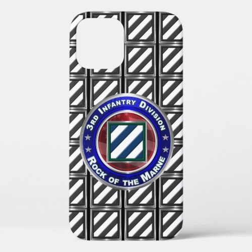  3rd Infantry Division Rock of the Marne iPhone 12 Case