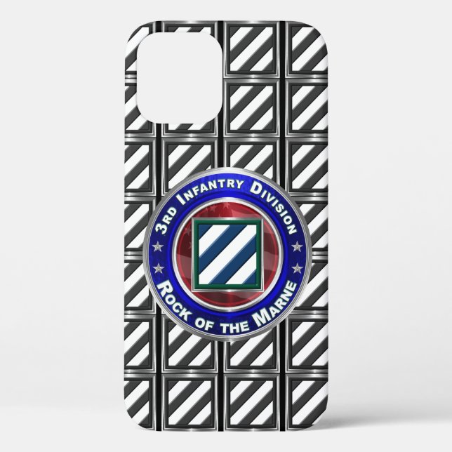  3rd Infantry Division “Rock of the Marne” Case-Mate iPhone Case (Back)