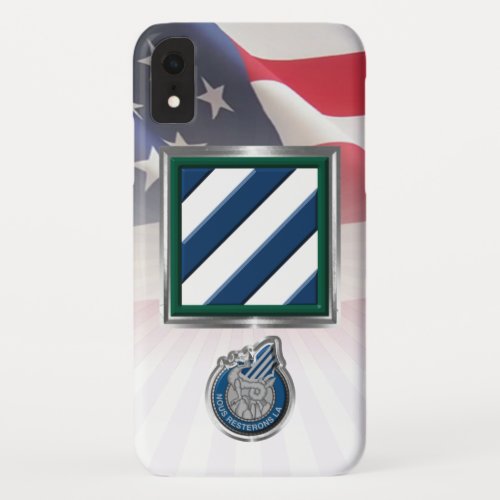 3rd Infantry Division Rock of the Marne iPhone XR Case