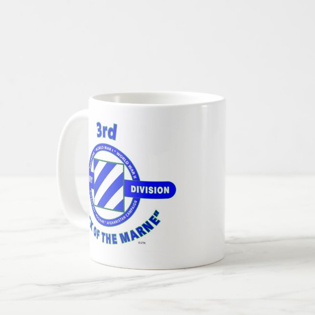 3RD INFANTRY DIVISION"ROCK OF THE MARNE" COFFEE MUG