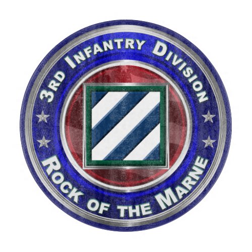 3rd Infantry Division Rock of the Marne Cutting Board