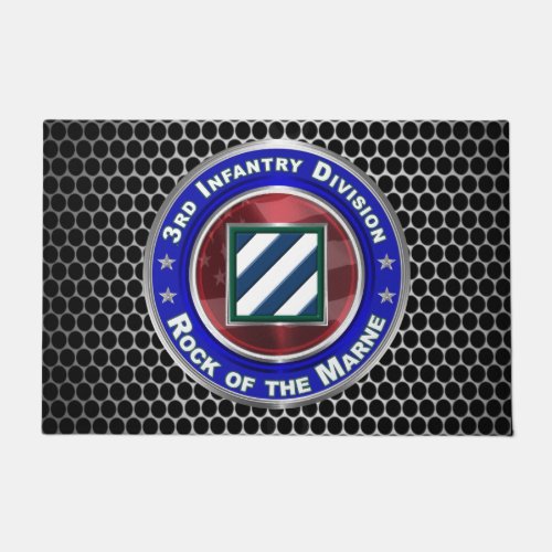 3rd Infantry Division Rock of the Marne Doormat