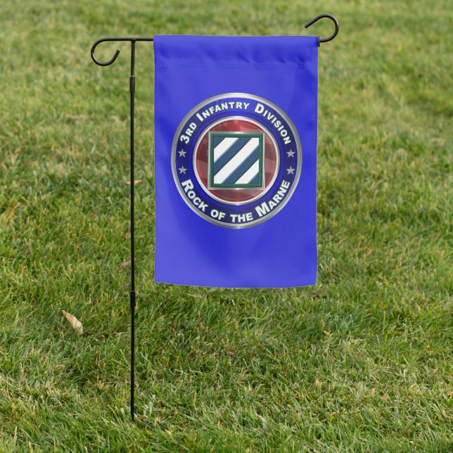 3rd Infantry Division “Rock of the Marne” Garden Flag (In SItu)