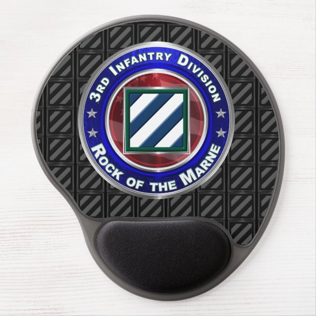 3rd Infantry Division “Rock of the Marne” Gel Mouse Pad (Front)