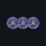 3rd Infantry Division “Rock of the Marne” Golf Ball Marker<br><div class="desc">Display your pride in our Army's 3rd Infantry Division – Rock of the Marne! This is truly a “One of a Kind 3rd Infantry Division” Custom Golf Towel! The 3rd Infantry Division is part of our Rapid Deployment Forces and is indeed the “Tip of the Spear” for our rapid response...</div>