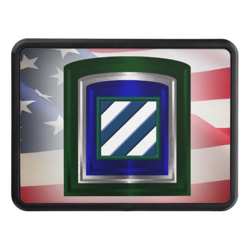 3rd Infantry Division Rock of the Marne Hitch Co Hitch Cover