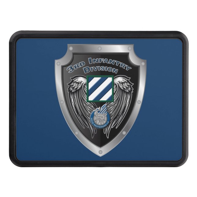 3rd Infantry Division “Rock of the Marne” Hitch Cover (Front)