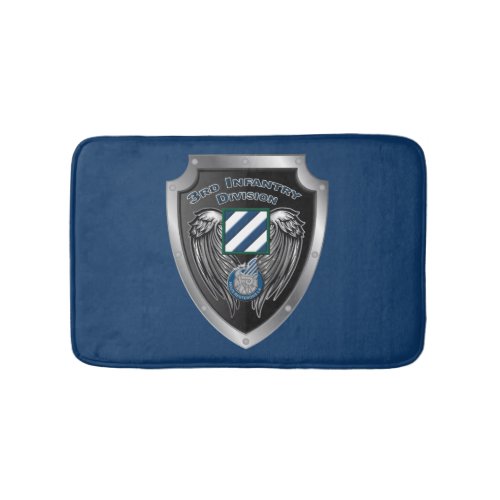 3rd Infantry Division Rock of the Marne Vet Bath Mat