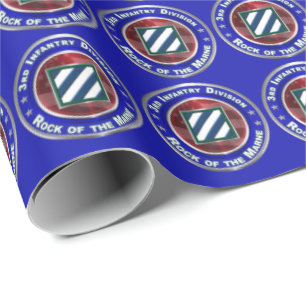 3rd Infantry Division-Rock of the Marne Wrapping Paper