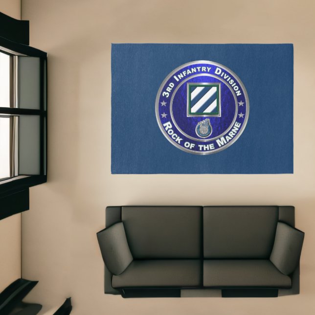 3rd Infantry Division  Rug (Insitu (Indoor 1))