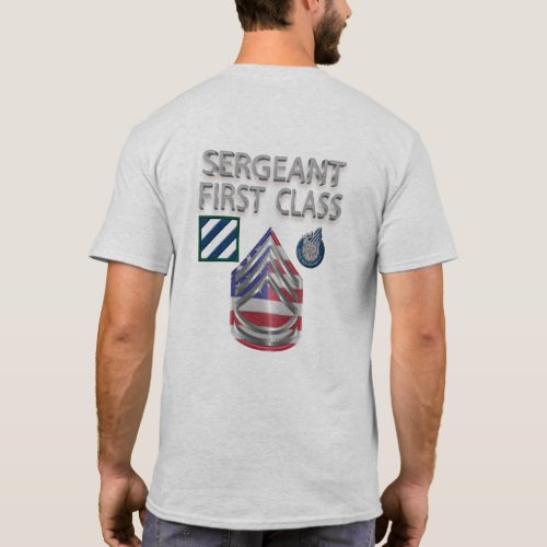 3rd Infantry Division Sergeant First Class T_Shirt
