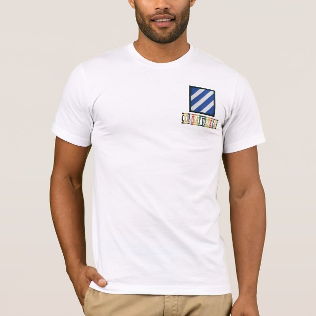 3rd Infantry Division SWA Combat Veteran Shirt (Front)