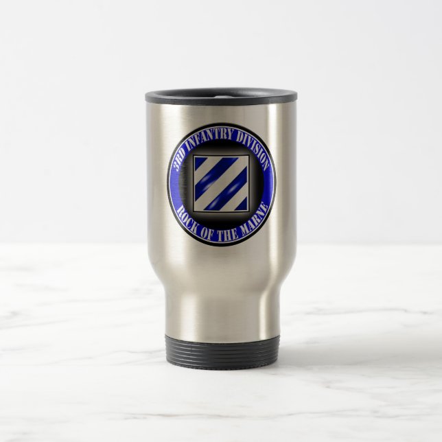 3rd Infantry Division Travel Mug (Center)