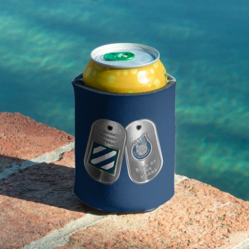 3rd Infantry Division Veteran Can Cooler