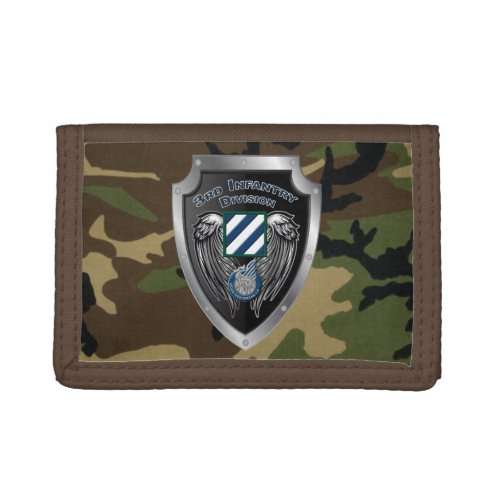 3rd Infantry Division Veteran Trifold Wallet