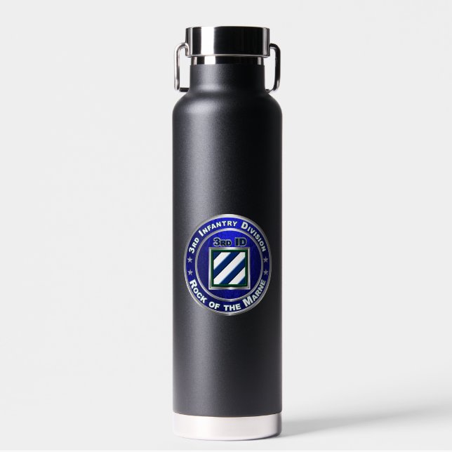 3rd Infantry Division  Water Bottle (Front)