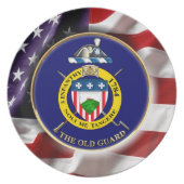 3rd Infantry Regiment "The Old Guard" Melamine Plate (Front)