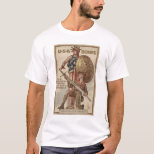 3rd Liberty Loan Campaign Boy Scouts (Restored) T-Shirt