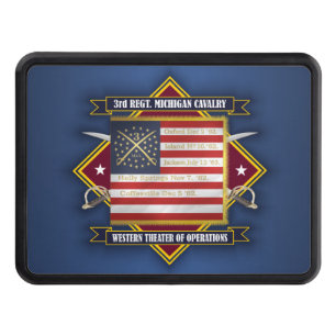 3rd Michigan Cavalry Hitch Cover