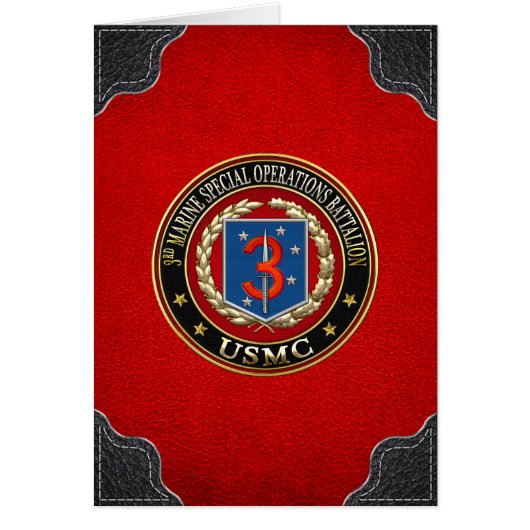3rd MSOB [3D] Cards (Front)