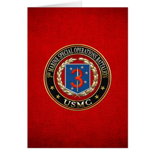 3rd MSOB [3D] Cards (Front)