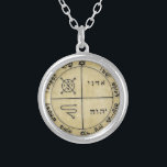 3rd Pentacle of Jupiter To invoke Spirits Silver Plated Necklace<br><div class="desc">According to the book of Traditional Lore known as The Key of Solomon The King, this seal is said to defend and protect those who invoke and cause the Spirits to come. When they appear show them this Pentacle, and immediately they are said to obey. Available in Sterling Silver/Silver or...</div>