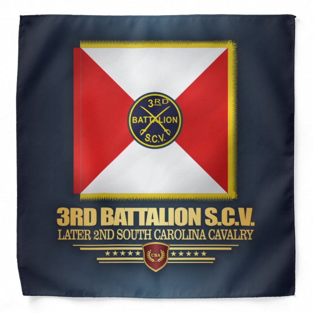 3rd SCV Cavalry Battalion Bandana (Front)